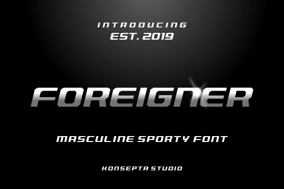 Foreigner Font