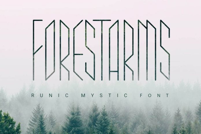 Forestarms mystic font