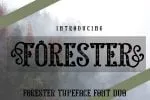 Forester Font