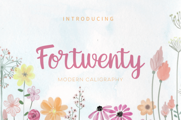 Fortwenty Font