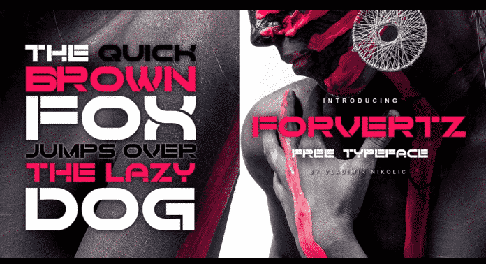 Forvertz - Free Font