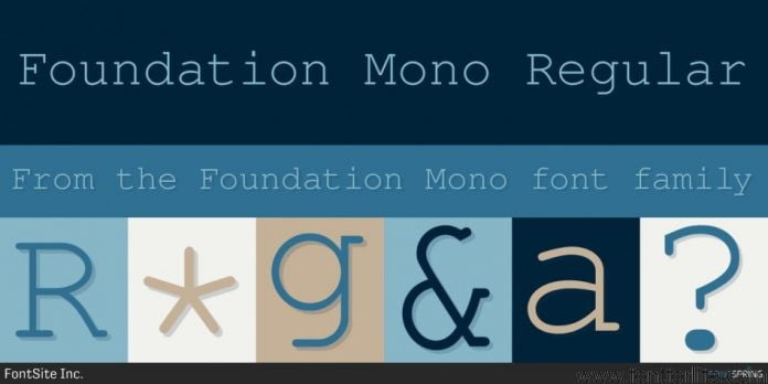 Foundation Mono Font