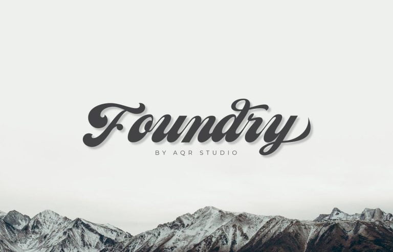 Foundry Script Font Free Download