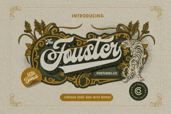 Fouster Font