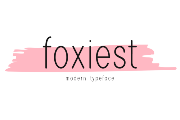 Foxiest Font