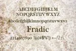 Fradic Font
