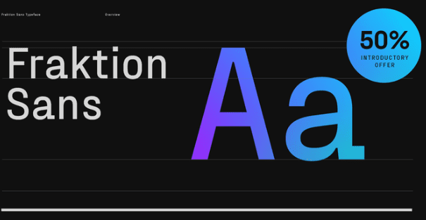 Fraktion Sans Font Family