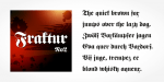 Fraktur No2 Font