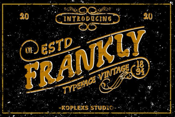 Frankly Font
