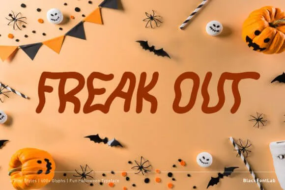 Freak out Font