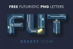 Free Futuristico 3D Lettering
