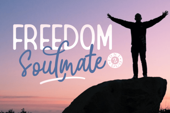 Freedom Soulmate Duo Font