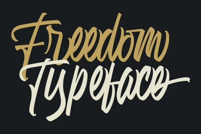 Freedom Typeface Font