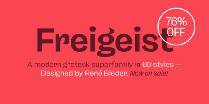 Freigeist Font Family