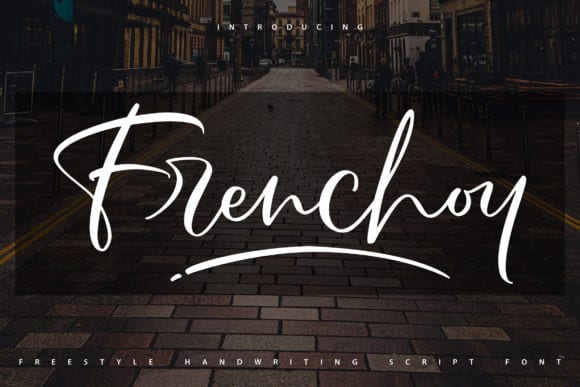 Frenchoy Handwriting Script Font