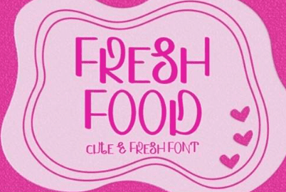 Fresh Food Font