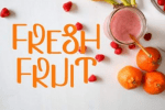 Fresh Food Font