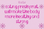 Fresh Food Font