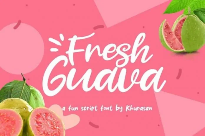 Fresh Guava Font
