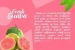 Fresh Guava Font