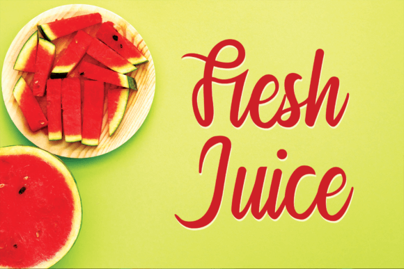 Fresh Juice Font