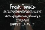 Fresh Tomato Font