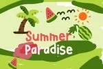 Fresh Watermelon Font