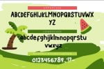 Fresh Watermelon Font