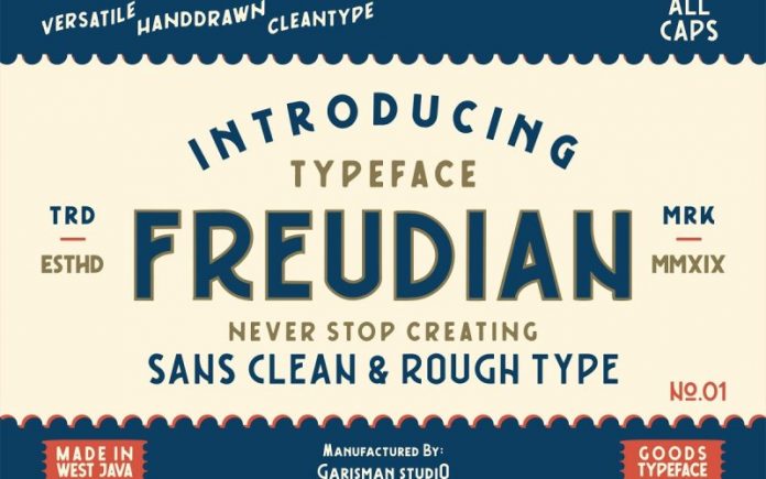 Freudian - Vintage Typeface
