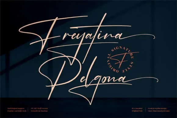 Freyatina Pelgona Font