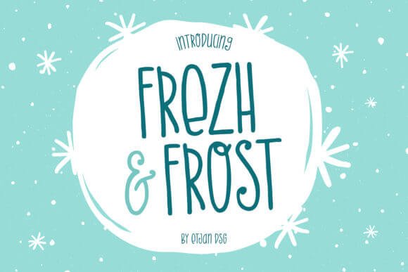 Frezh & Frost Font