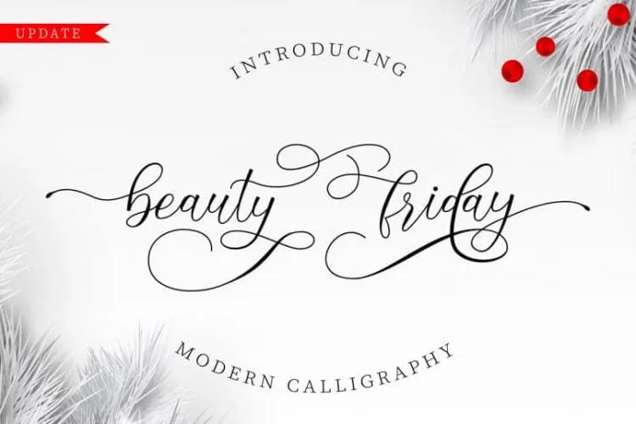 Friday Script Font