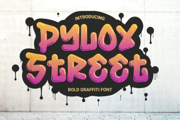 Pylox Street Font