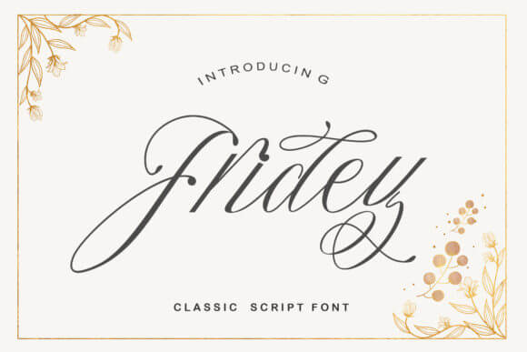 Fridey Font