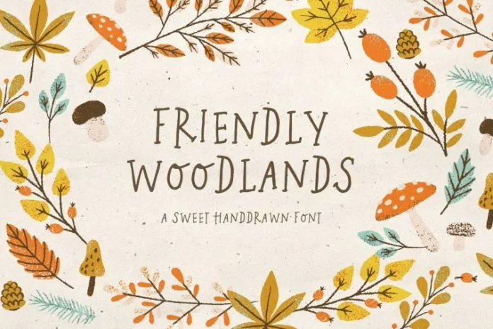 Friendly Woodlands Font