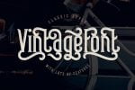 Frizzy vintage font