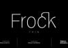 Frock - Thin Sans Serif Font