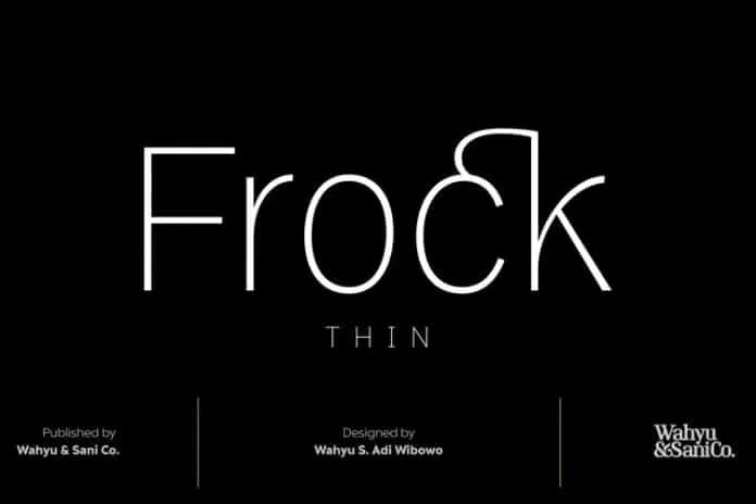 Frock - Thin Sans Serif Font