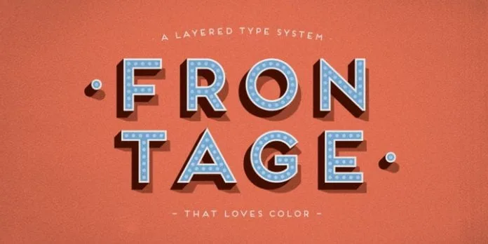 Frontage Font Frontage Font