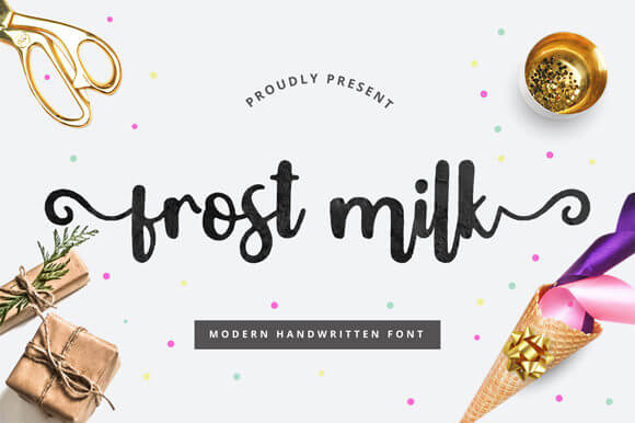 Frost Milk Font