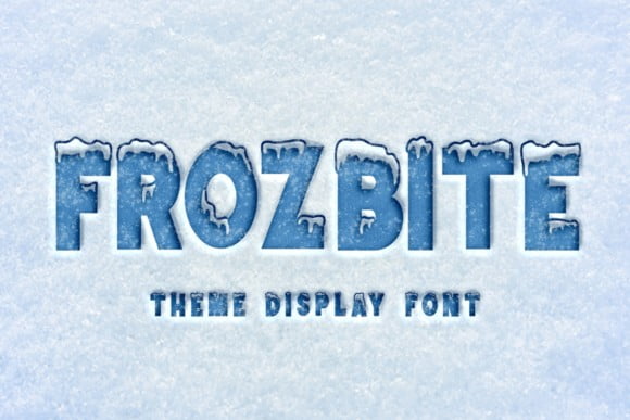 Frozbite Font