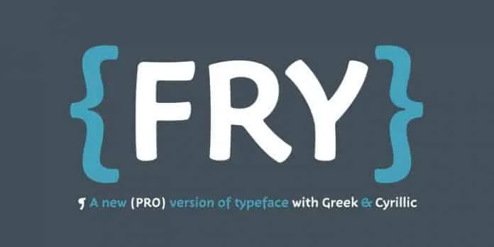 Fry Pro Font