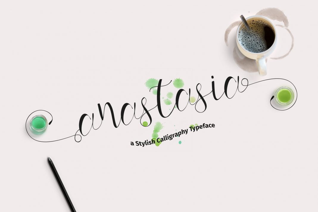 Anastasia Stylish Calligraphy Script Font