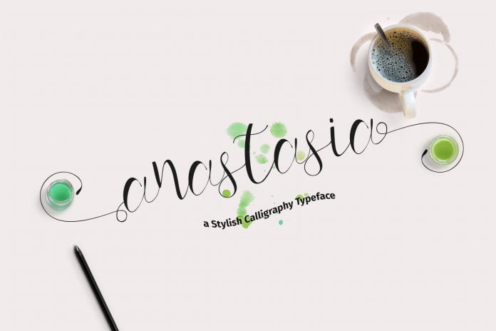 Anastasia Stylish Calligraphy Script Font