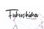 Fukushima Font
