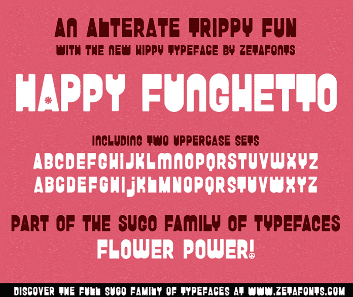 FunGhetto - Groovy & Fun Typeface Font