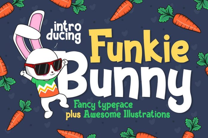 Funkie Bunny Font