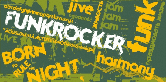 Funkrocker Font