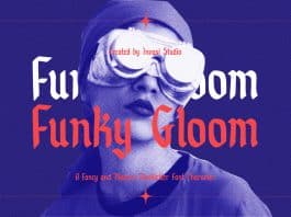 Funky Gloom - Fancy Blackletter