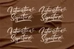 Futuristica Signature Font